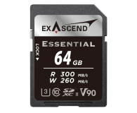 Karta pamięci ExAscend 64GB SDXC Essential UHS-II V90